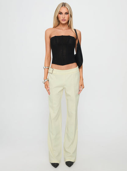 Alyanna Hardware Pants Cream